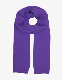 Colorful Standard Wool Scarf Purple Haze